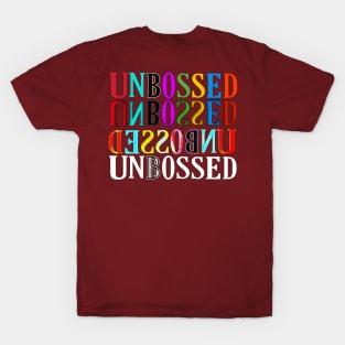 UNBOSSED - Multi - Back T-Shirt